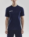 Craft Sport-Tshirt Progress Practise (100% Polyester) navyblau Herren
